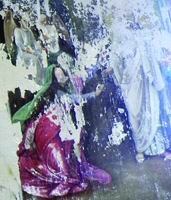 Роспись в алтаре, фрагмент