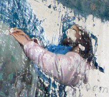 Роспись в алтаре, фрагмент