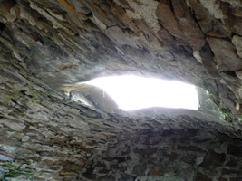 Так выглядит отверстие снизу