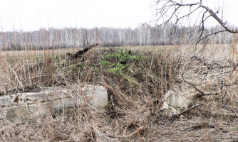 Еще остатки фундамента