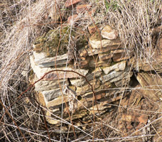 Руины...Тут было здание