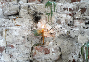 Фундамент алтарной части собора